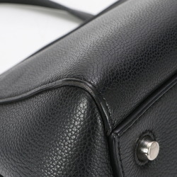 celine edge small leather handbag tote