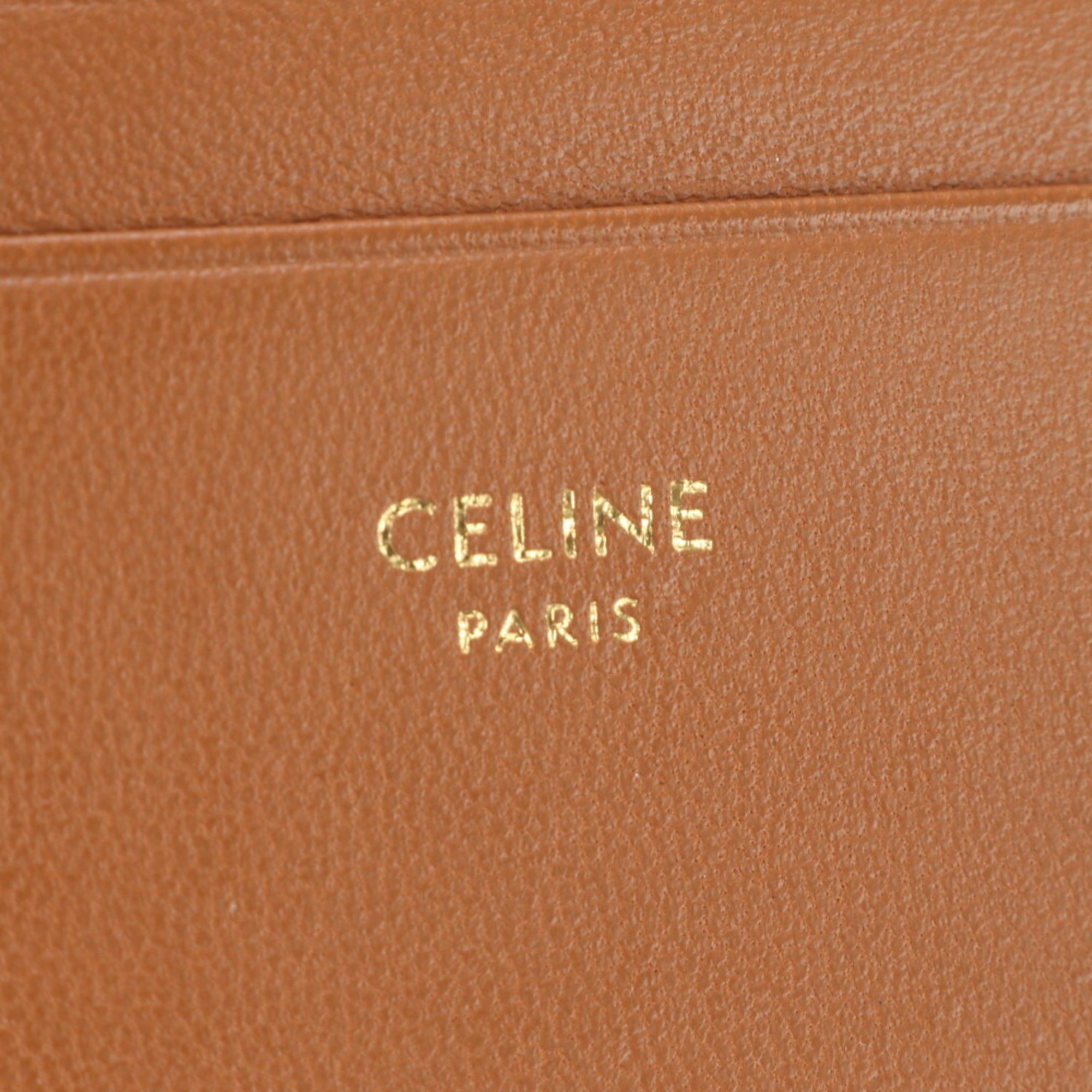 Celine Triomphe Wallet with Card Holder and Coin Case