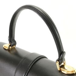 Louis Vuitton Rose des Vents MM M53816 Noir Leather Handbag Women's