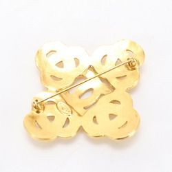 Chanel Coco Mark Gold Brooch