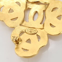 Chanel Coco Mark Gold Brooch