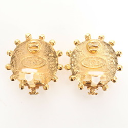 Chanel Coco Mark Gold Earrings