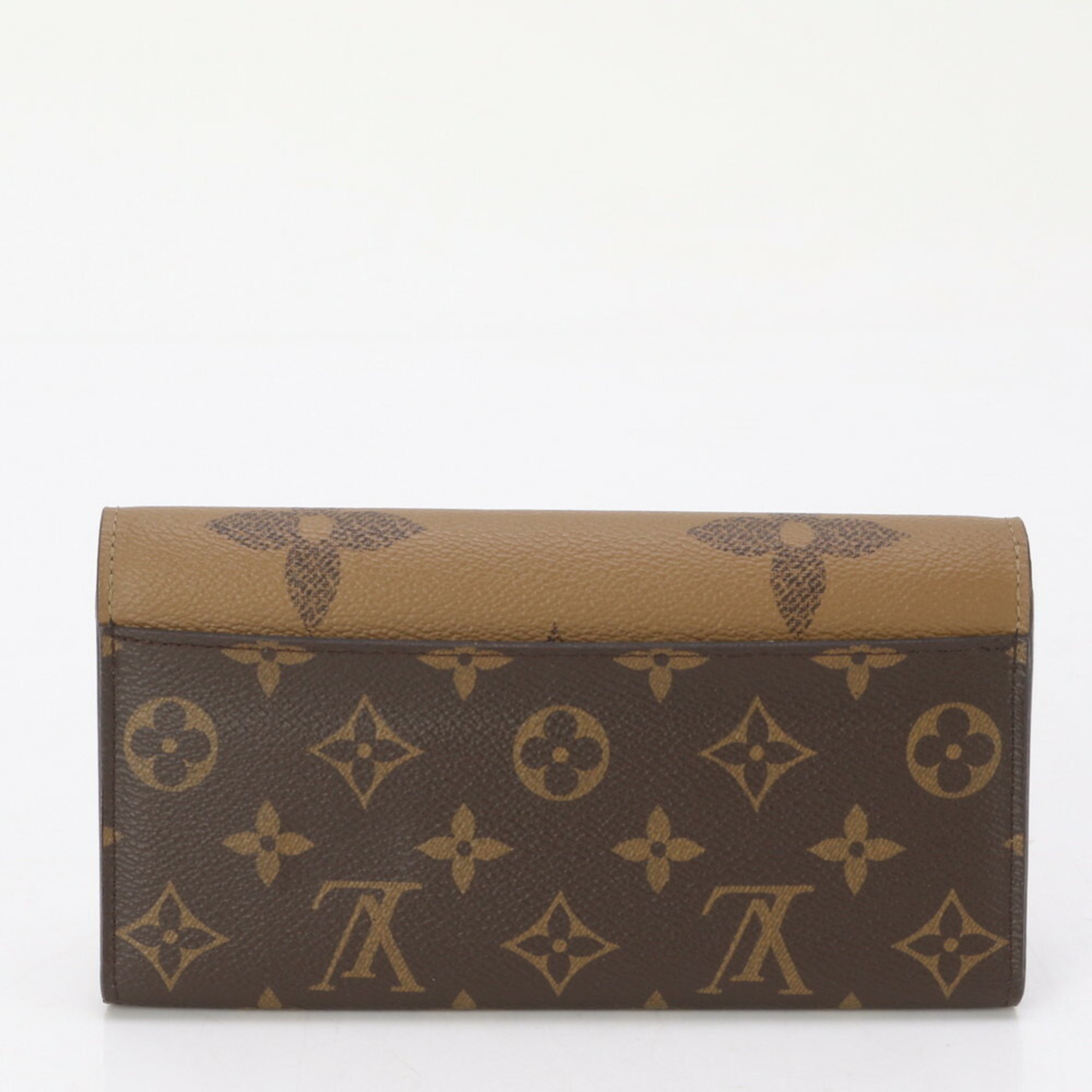 Louis Vuitton RFID Monogram Giant Portefeuille Sarah Reverse M80726 Long Wallet