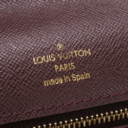 Louis Vuitton Taiga Selenga Acajou M30786 Leather Second Bag Clutch Pouch Men's