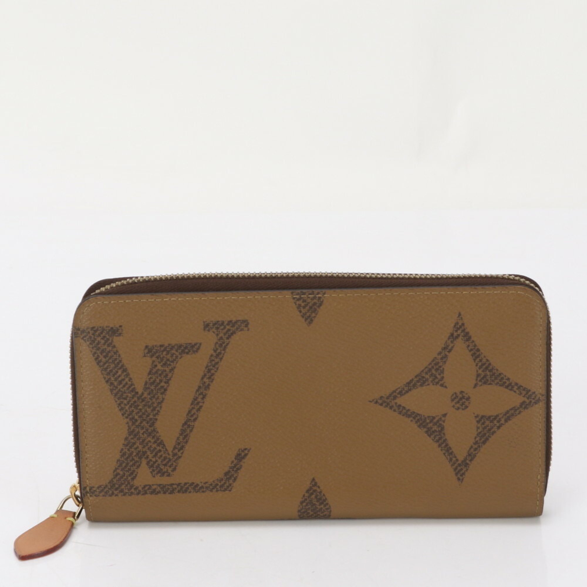 Louis Vuitton Monogram Giant Zippy Wallet Reverse M69353 Long Round