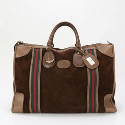 Gucci Sherry Line Leather Boston Bag Land