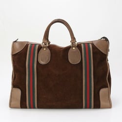 Gucci Sherry Line Leather Boston Bag Land