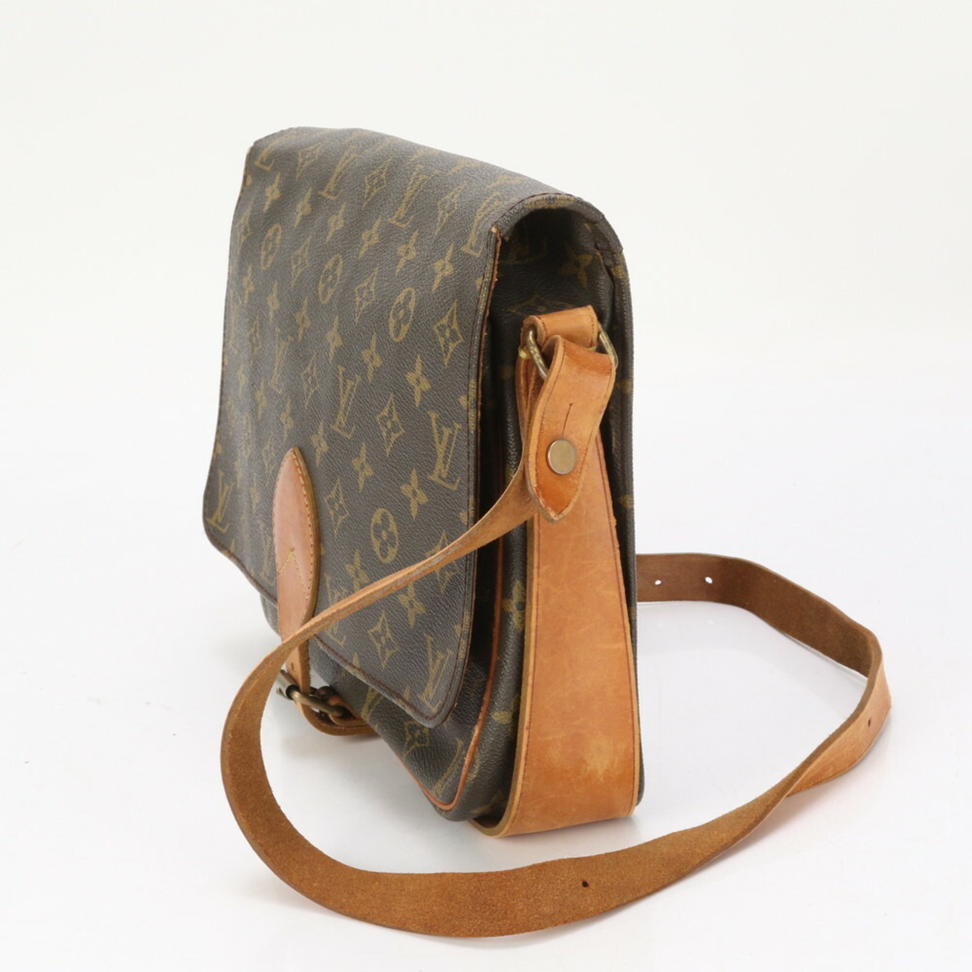 Louis Vuitton Monogram Cartesier M51252 Shoulder Bag Hand Tote