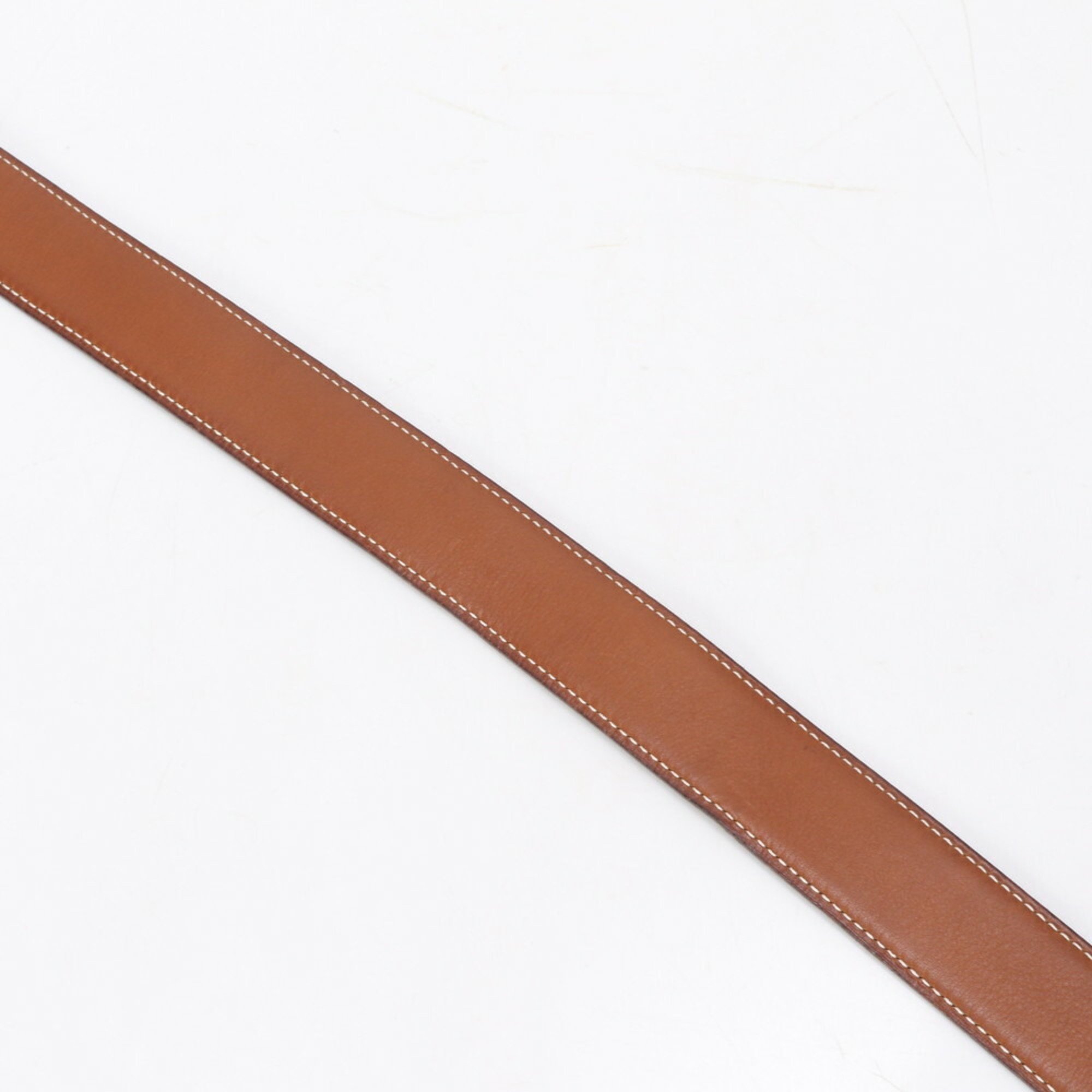 Hermes Touareg reversible 75 box calf SV925 leather belt