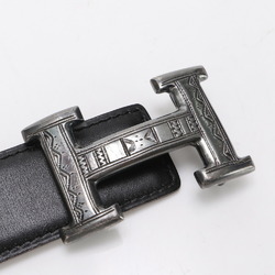 Hermes Touareg reversible 75 box calf SV925 leather belt