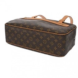 LOUIS VUITTON Louis Vuitton Monogram Cite GM Tote Brown M51181 Unisex Canvas Handbag