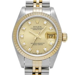 ROLEX Rolex Datejust 10P Diamond 69173G Ladies Watch Automatic