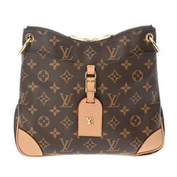 LOUIS VUITTON Louis Vuitton Monogram Odeon NM PM Brown M45354 Women's Canvas Shoulder Bag