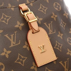 LOUIS VUITTON Louis Vuitton Monogram Odeon NM PM Brown M45354 Women's Canvas Shoulder Bag