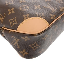 LOUIS VUITTON Louis Vuitton Monogram Odeon NM PM Brown M45354 Women's Canvas Shoulder Bag