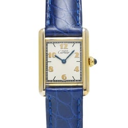 CARTIER Must Tank W1008354 Ladies' Watch Quartz