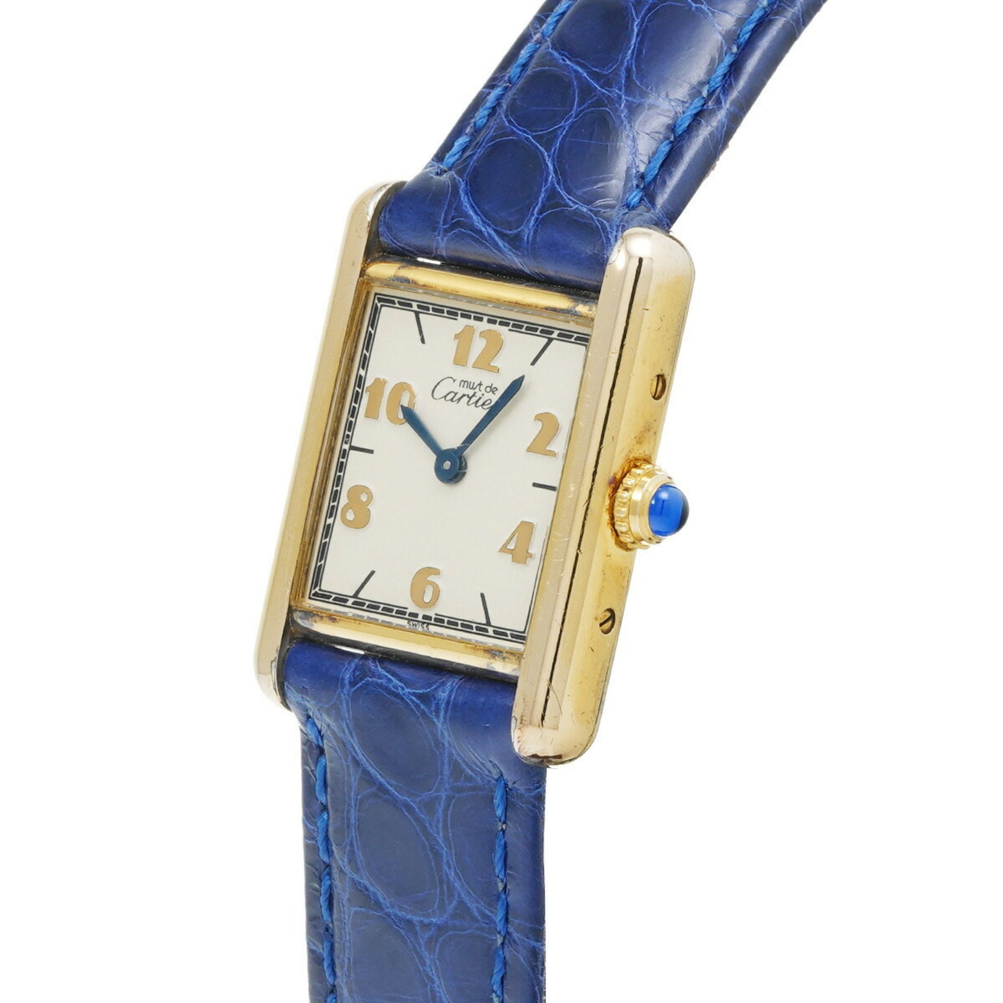 CARTIER Must Tank W1008354 Ladies' Watch Quartz