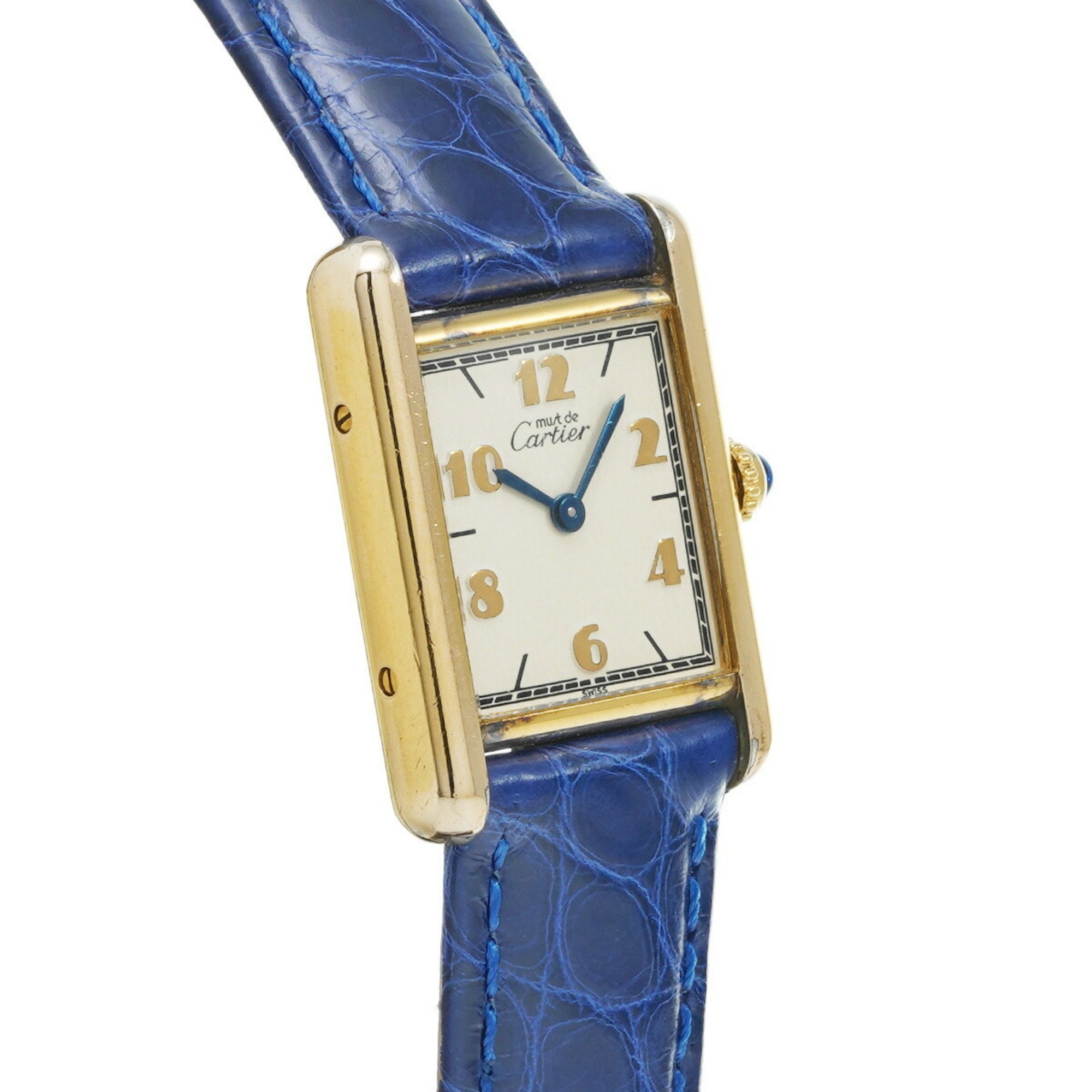 CARTIER Must Tank W1008354 Ladies' Watch Quartz