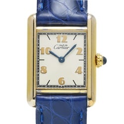 CARTIER Must Tank W1008354 Ladies' Watch Quartz