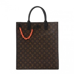 LOUIS VUITTON Louis Vuitton Monogram Solar Ray Sac Plat Virgil Abloh Brown M44475 Men's Leather Tote Bag