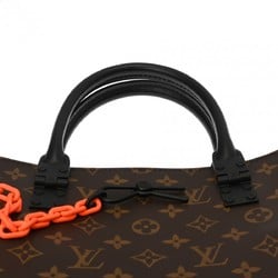 LOUIS VUITTON Louis Vuitton Monogram Solar Ray Sac Plat Virgil Abloh Brown M44475 Men's Leather Tote Bag