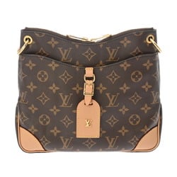 LOUIS VUITTON Louis Vuitton Monogram Odeon NM PM Brown M45354 Women's Canvas Shoulder Bag