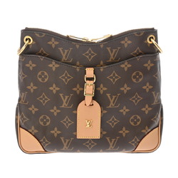 LOUIS VUITTON Louis Vuitton Monogram Odeon NM PM Brown M45354 Women's Canvas Shoulder Bag