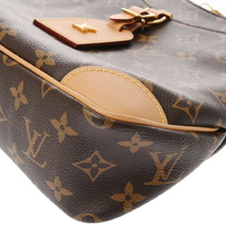 LOUIS VUITTON Louis Vuitton Monogram Odeon NM PM Brown M45354 Women's Canvas Shoulder Bag