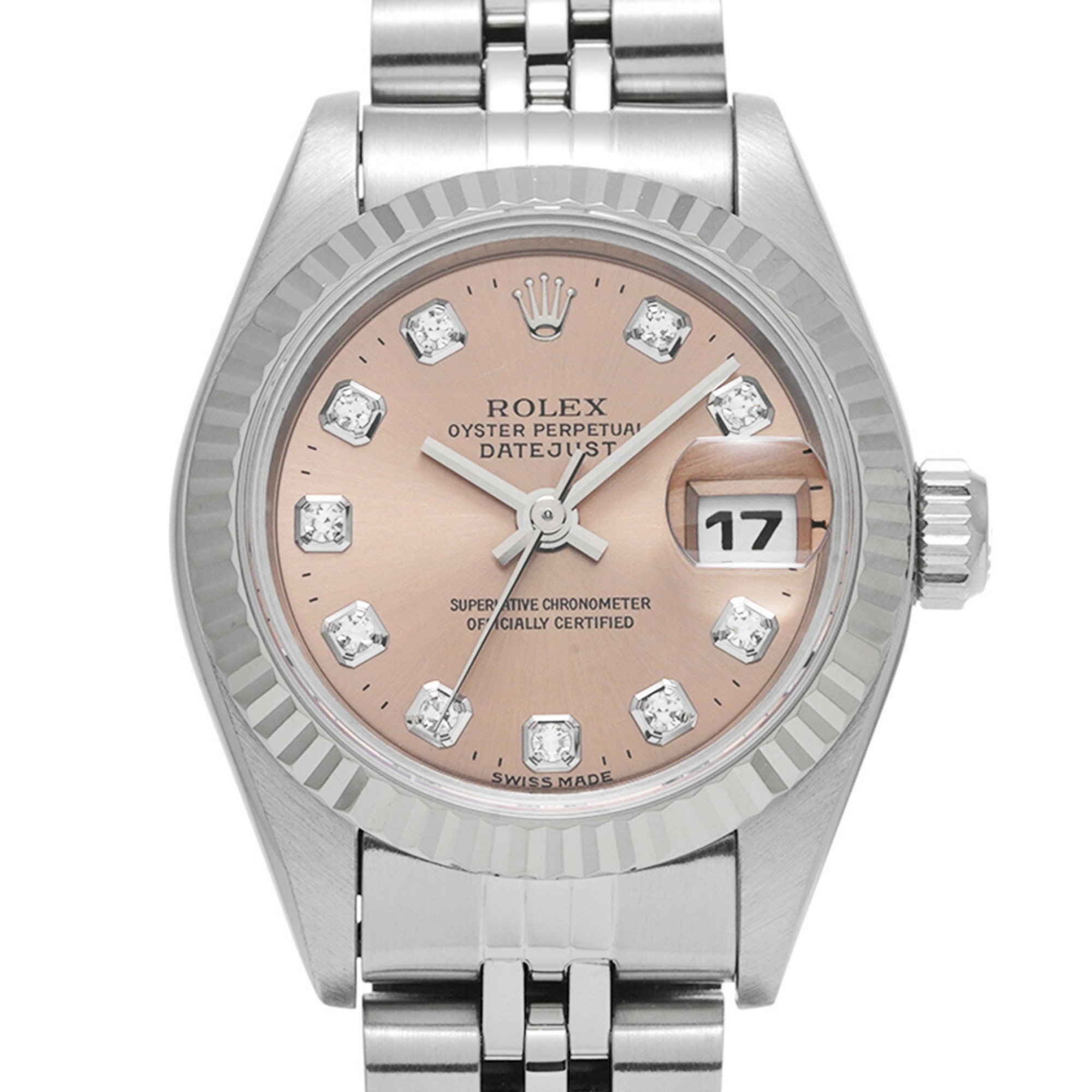 ROLEX Rolex Datejust 10P Diamond 69174G Ladies Watch Automatic