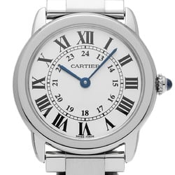 CARTIER Rondo Solo de Cartier SM W6701004 Ladies' Watch Quartz