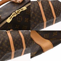 LOUIS VUITTON Louis Vuitton Monogram Keepall 45 Brown M41428 Unisex Canvas Boston Bag