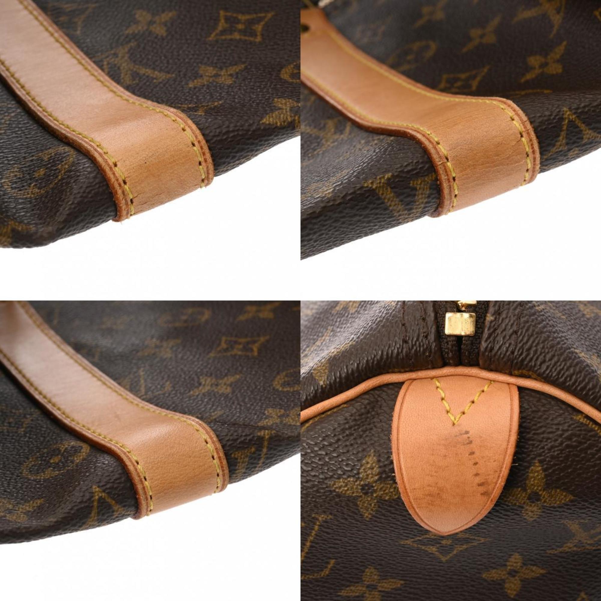 LOUIS VUITTON Louis Vuitton Monogram Keepall 45 Brown M41428 Unisex Canvas Boston Bag