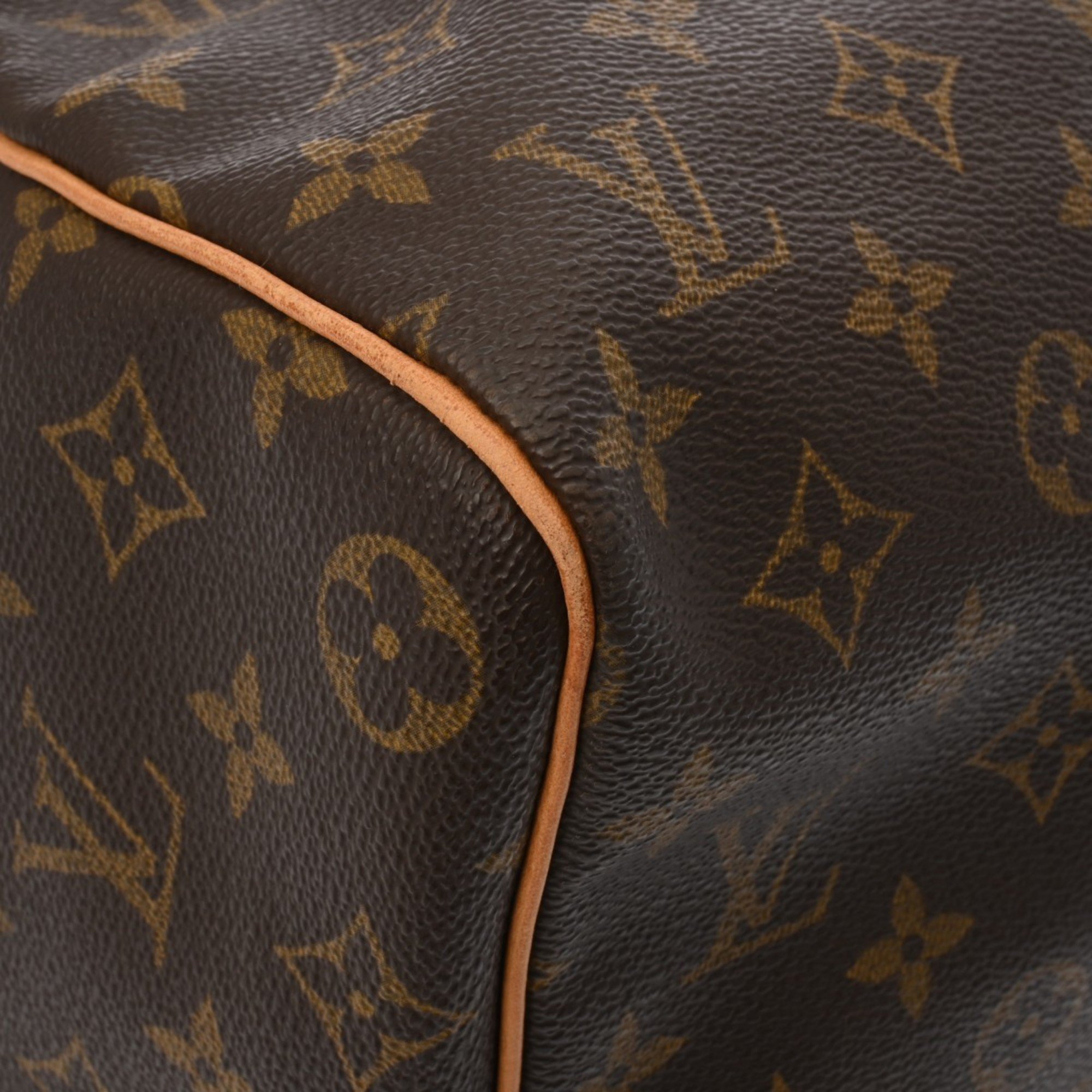 LOUIS VUITTON Louis Vuitton Monogram Keepall 45 Brown M41428 Unisex Canvas Boston Bag