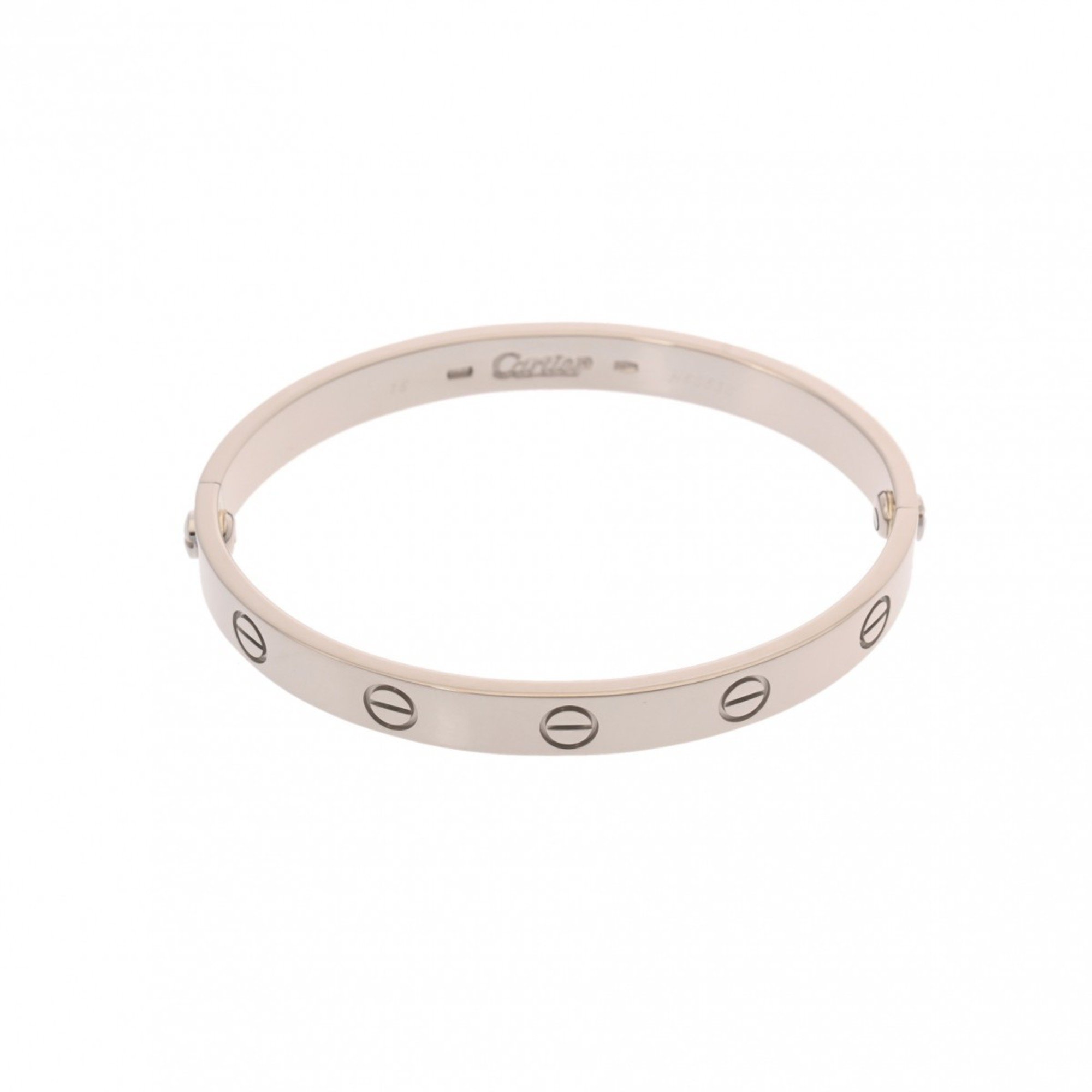 CARTIER Love Bracelet for Women, White Gold