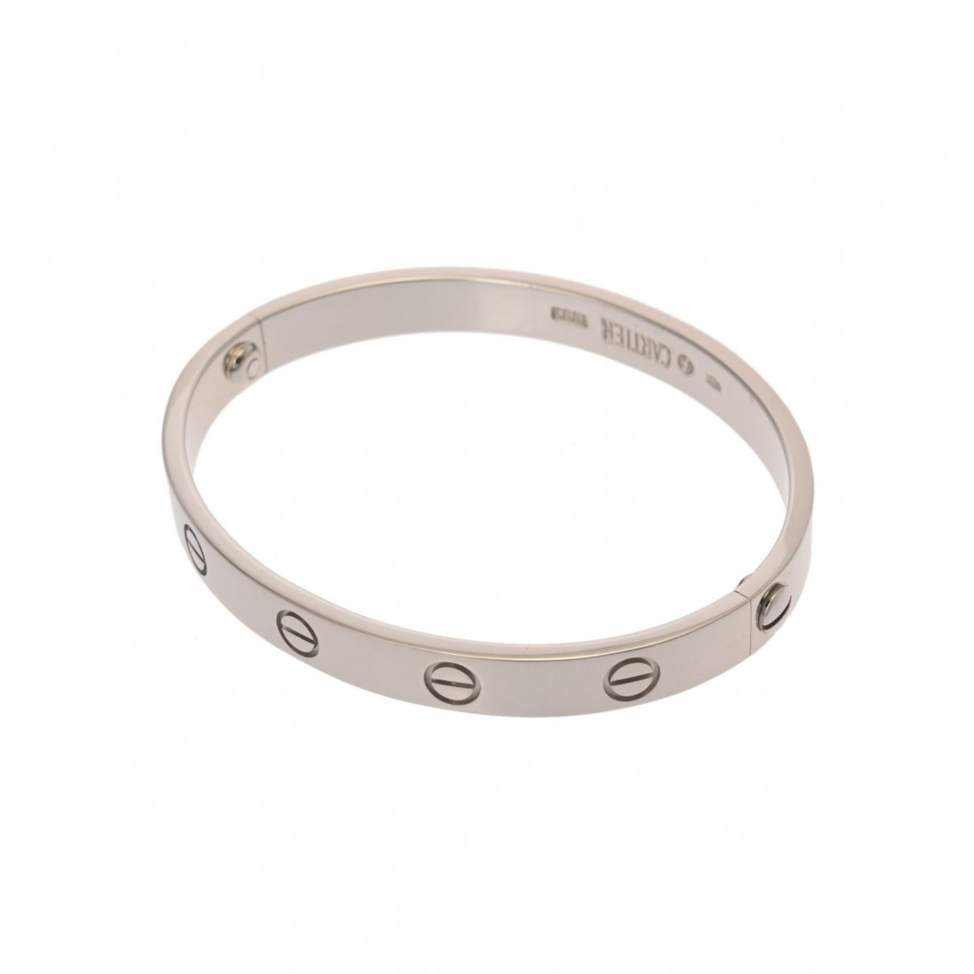 CARTIER Love Bracelet for Women, White Gold