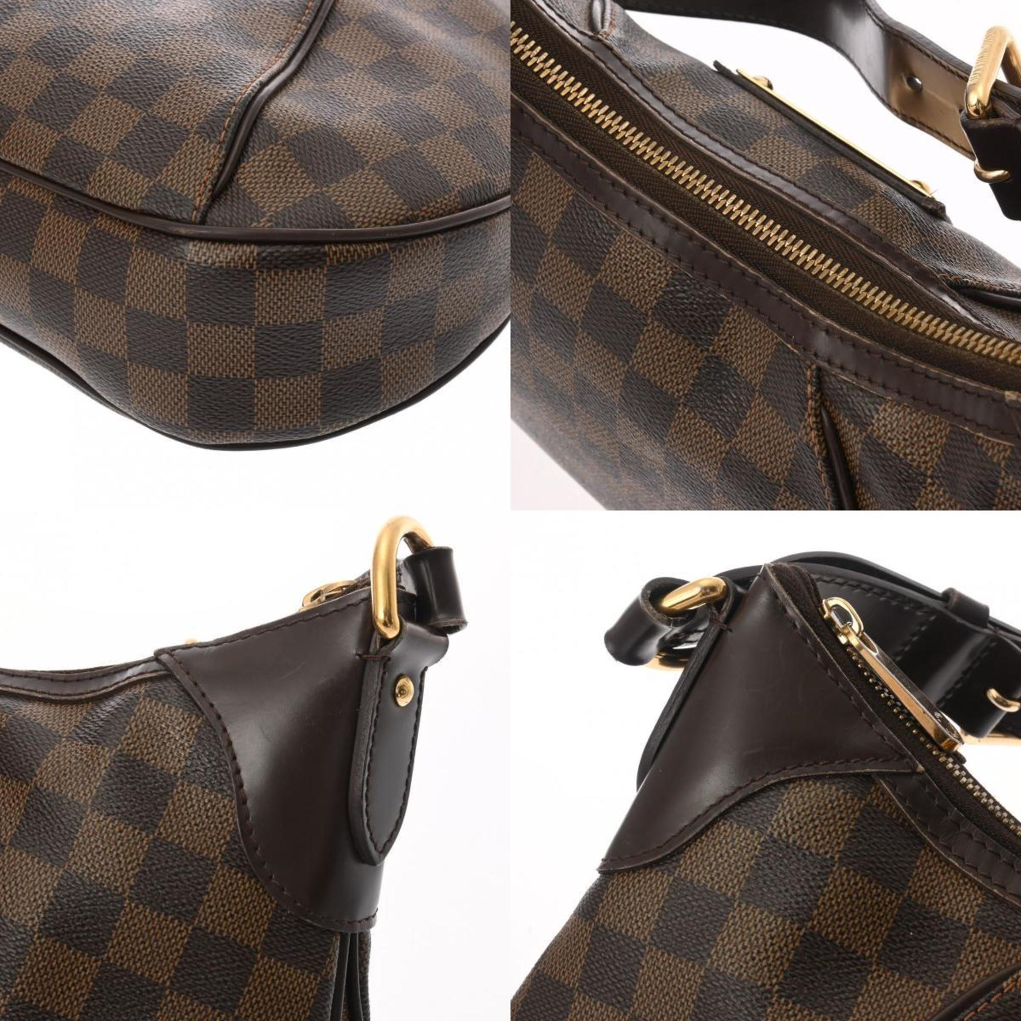 LOUIS VUITTON Damier Thames GM Brown N48181 Women's Canvas Bag