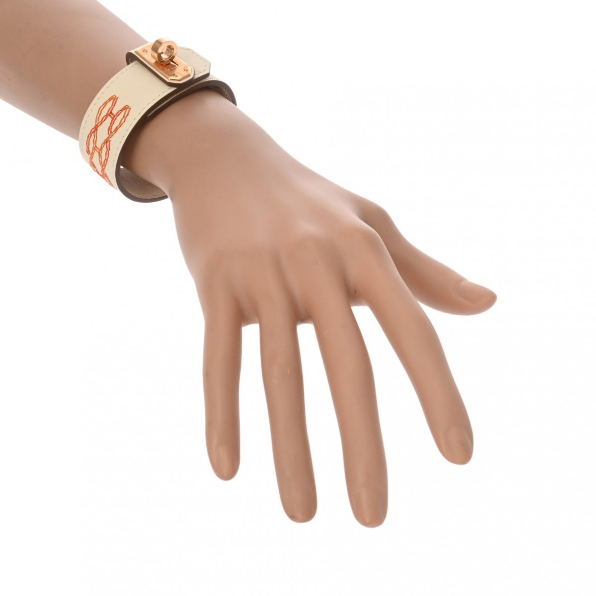 HERMES Kelly Twist PM H Fill Nata PGP hardware B stamp (around 2023) Women's Swift bracelet