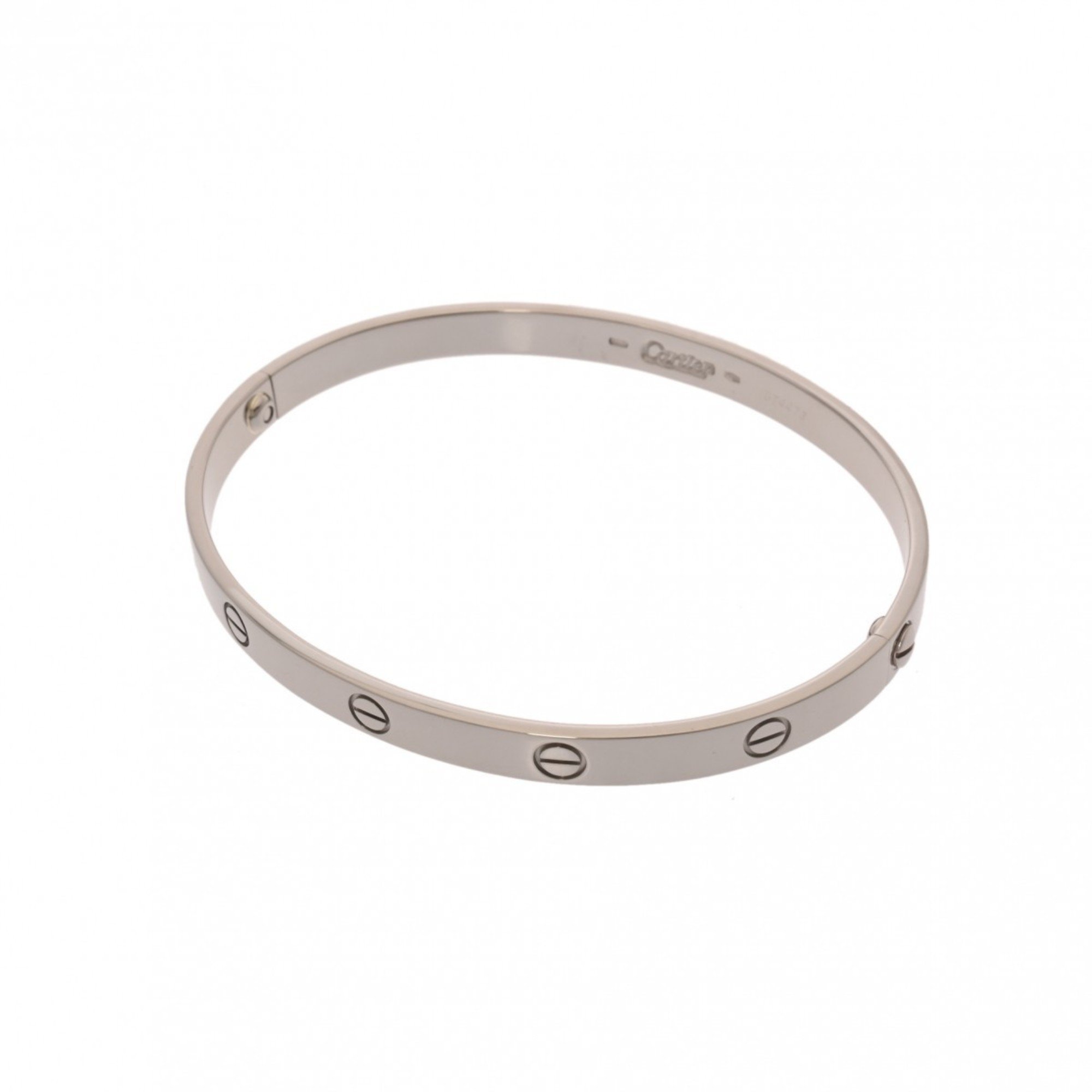 CARTIER Love Bracelet for Women, White Gold