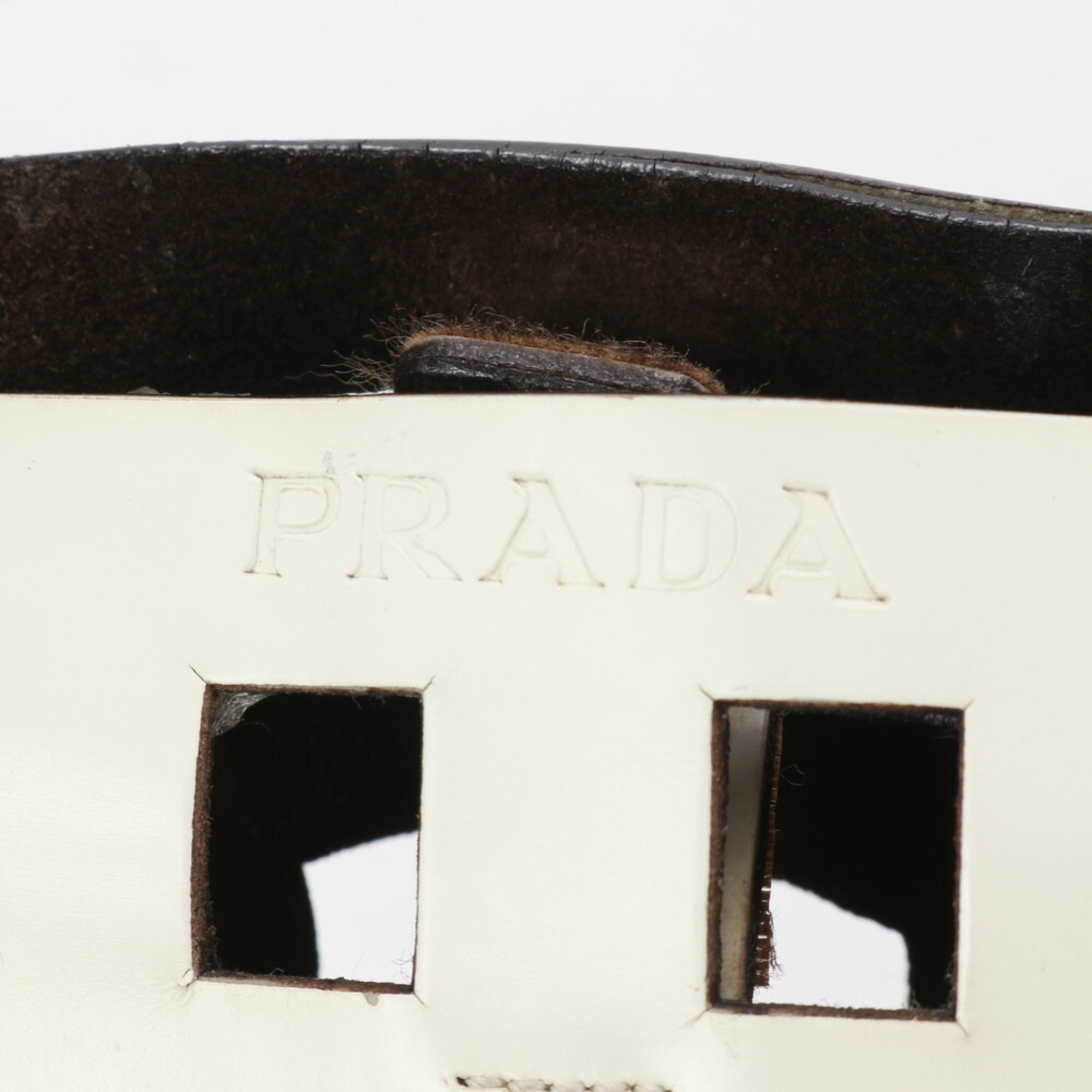 Prada Leather Shoulder Handbag