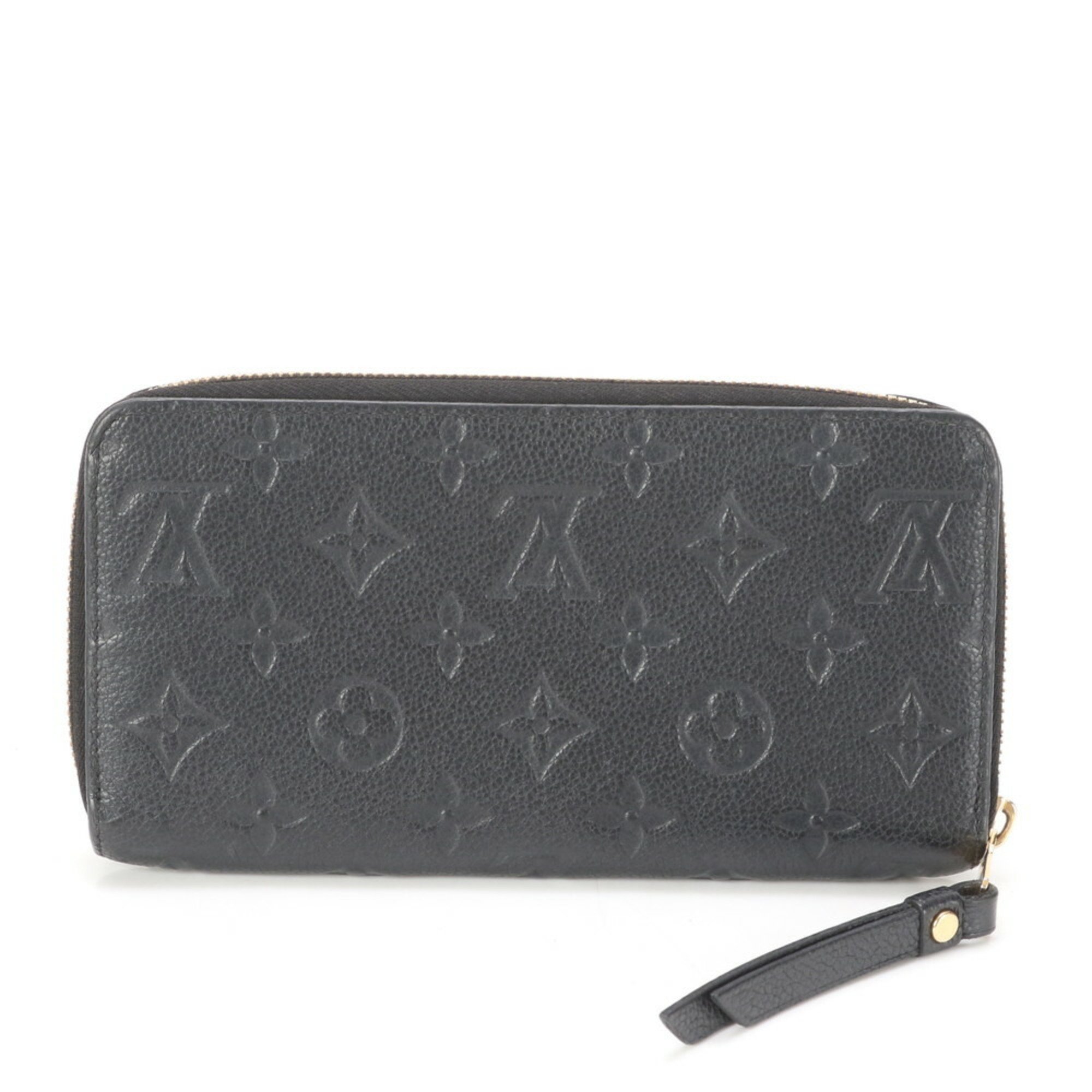 Louis Vuitton Monogram Empreinte Zippy Wallet M61864 Round