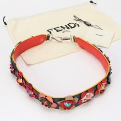 Fendi Strap You Flower Leather Shoulder