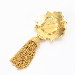 Chanel 94A Gribois Brooch Gold Chain Tassel Fashion Women's