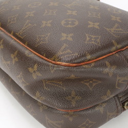 Louis Vuitton Monogram Reporter PM M45254 Leather Shoulder Bag Hand Tote Brown Women's