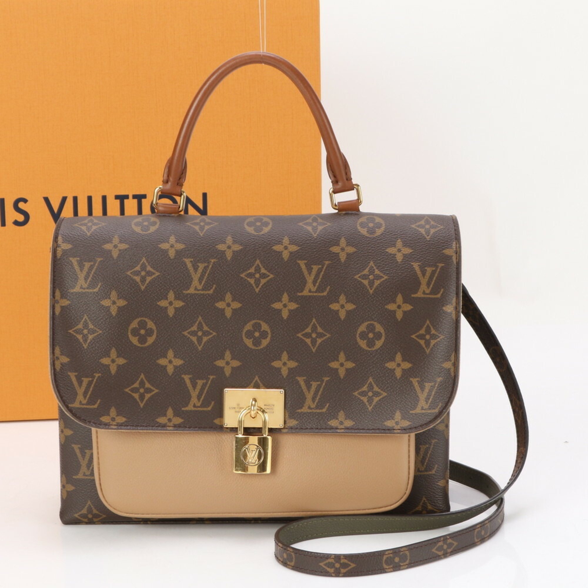 Louis Vuitton Monogram Marignan M44257 Shoulder Bag Hand Tote