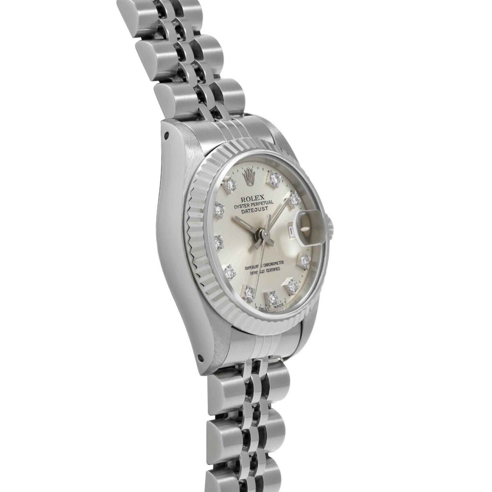 ROLEX Rolex Datejust 10P Diamond 69174G Ladies Watch Automatic