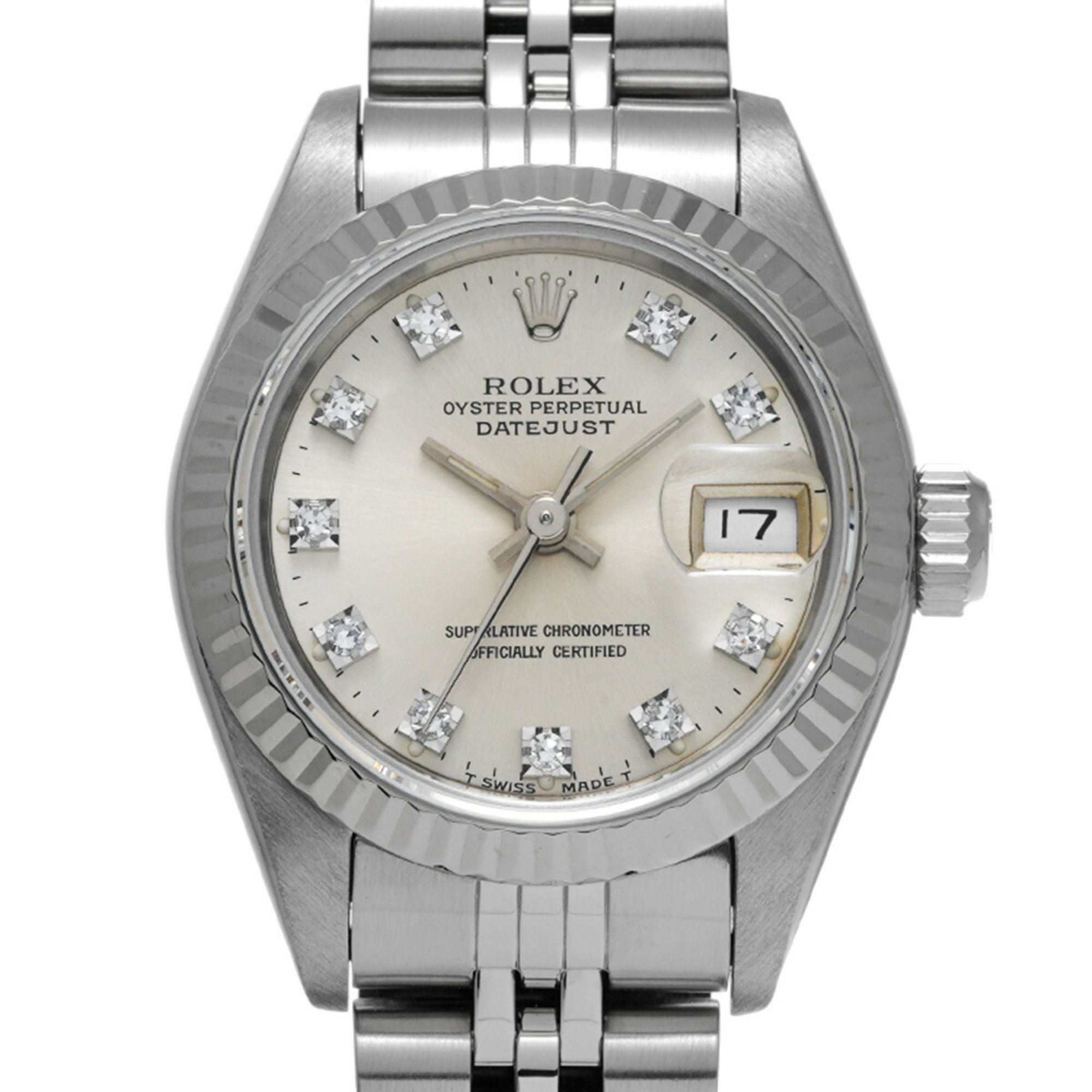 ROLEX Rolex Datejust 10P Diamond 69174G Ladies Watch Automatic