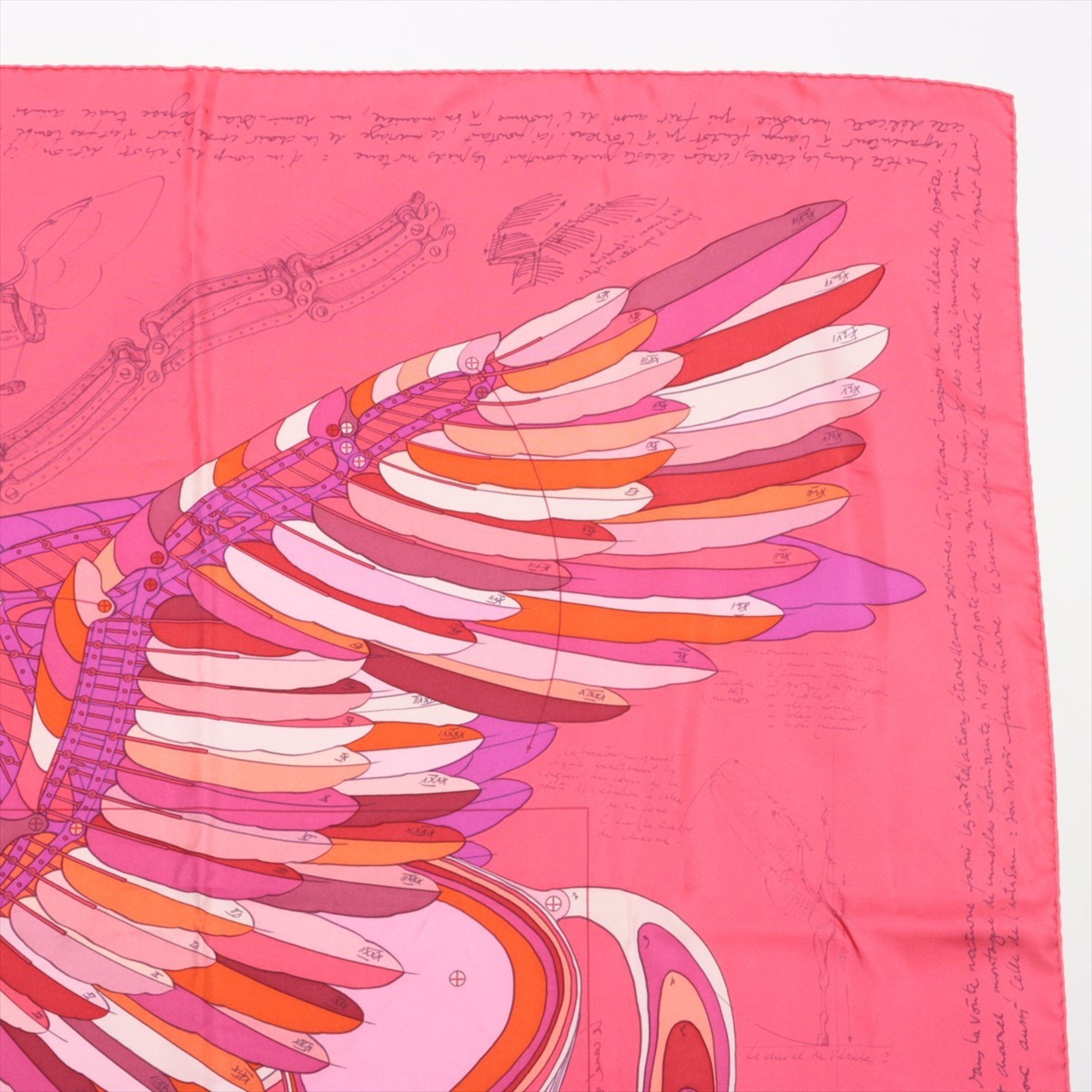 Hermes Carre 90 LE PEGASE D’HERMES Pegasus Scarf Silk C Mark Stole Women's