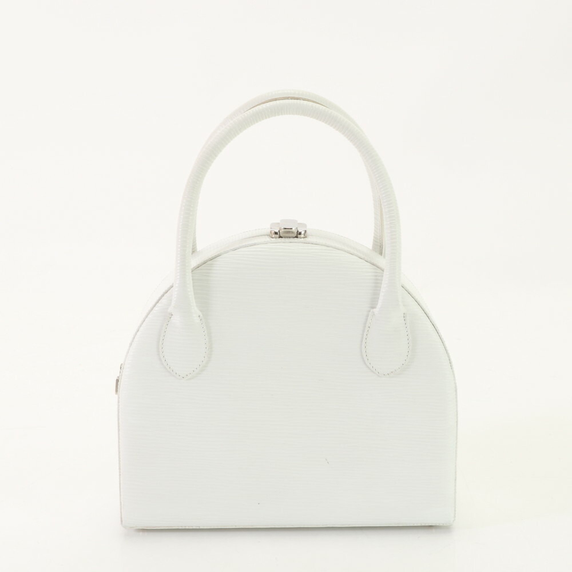 Fendi White Leather Handbag Tote