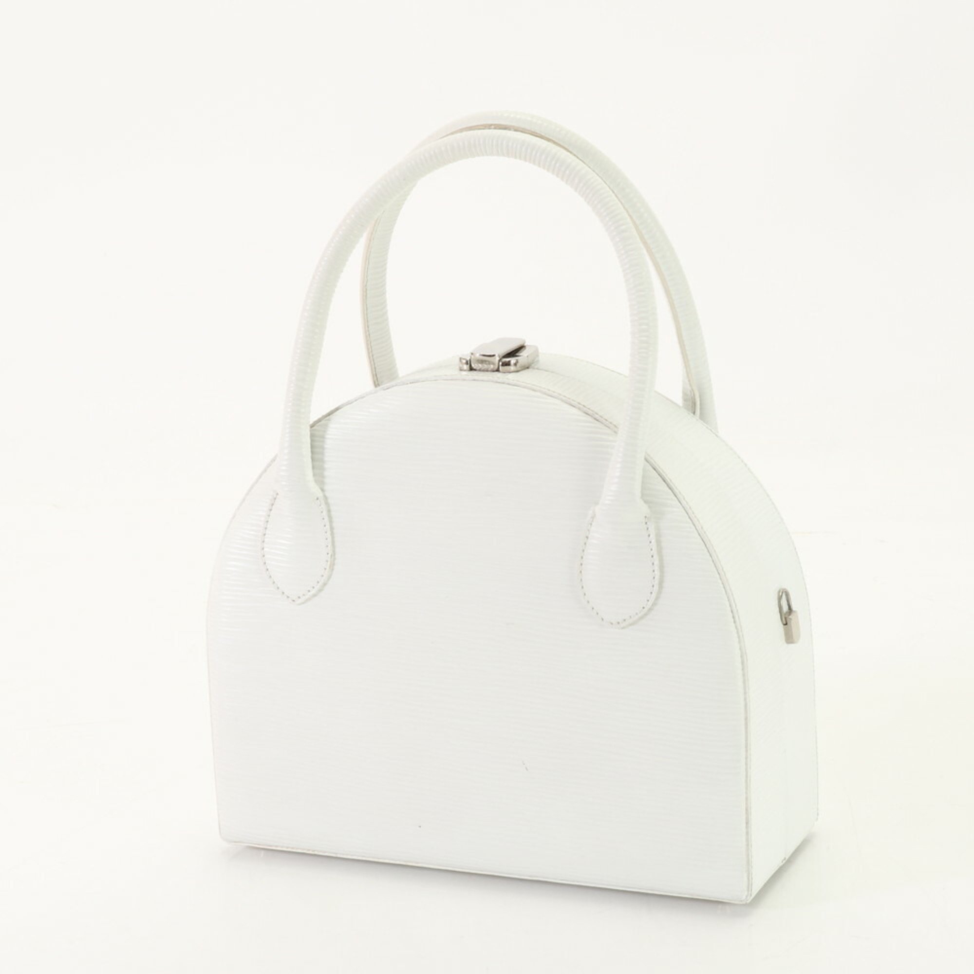 Fendi White Leather Handbag Tote