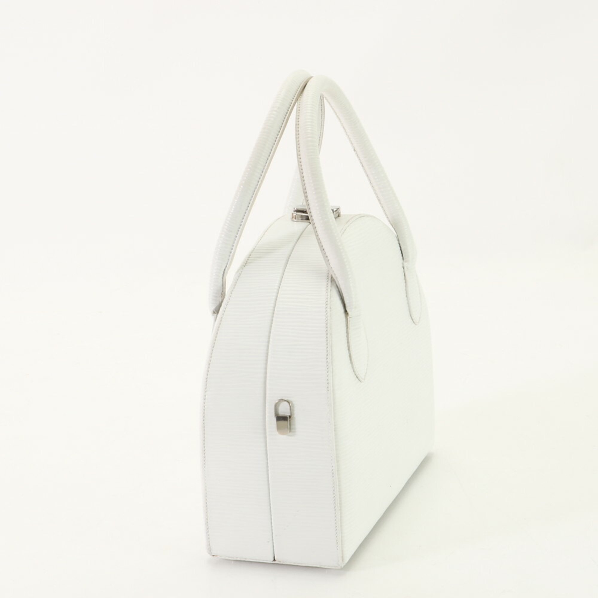 Fendi White Leather Handbag Tote